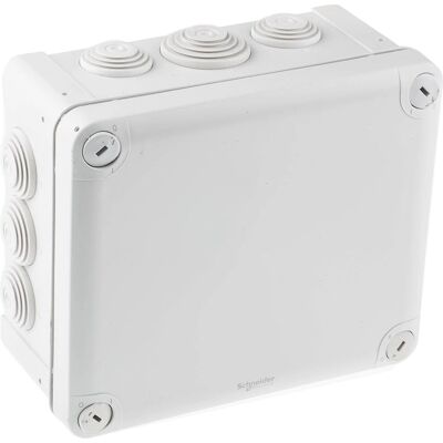 Schneider Electric ENN05010 IP55 Anschlusskasten Grau - Rechteckig 170x150x80mm Schneider Electric ENN05010 IP55 Anschlusskasten Grau - Rechteckig 170x150x80mm