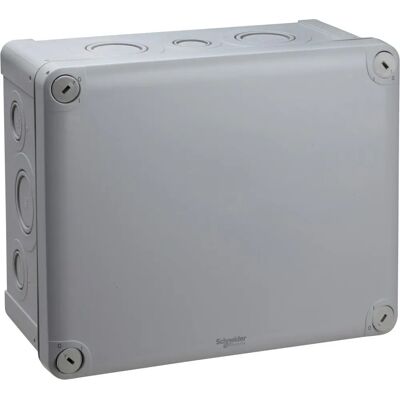 Schneider Electric ENN05093 - Boîte de dérivation IP55 - 240mm Longueur - Publicité Schneider Electric ENN05093 - Boîte de dérivation IP55 - 240mm Longueur - Publicité