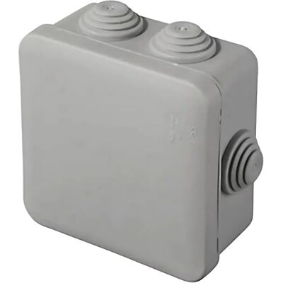 Boîte de dérivation grise Schneider Electric SC5ENN05124 - IP55 - Publicité Boîte de dérivation grise Schneider Electric SC5ENN05124 - IP55 - Publicité