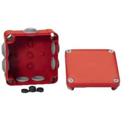 Schneider Electric Boîte de dérivation ENN05165 IP55 118x118x61mm - Publicité Schneider Electric Boîte de dérivation ENN05165 IP55 118x118x61mm - Publicité