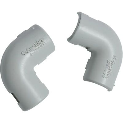 Schneider Electric ENN42320 - 90° PVC Rohrverbinder, Grau Schneider Electric ENN42320 - 90° PVC Rohrverbinder, Grau