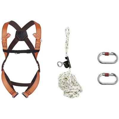 Kit de protection contre les chutes Delta Plus - Orange - S/M/L Kit de protection contre les chutes Delta Plus - Orange - S/M/L
