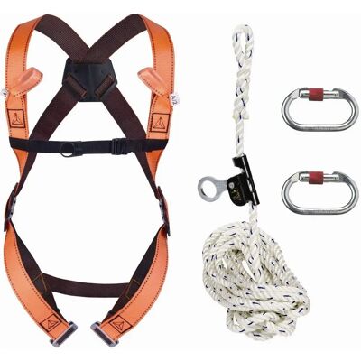 Kit de Caída Delta Plus para Techo - XL/XXL, Naranja Kit de Caída Delta Plus para Techo - XL/XXL, Naranja