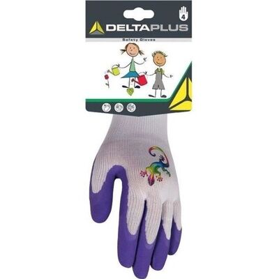 Delta Plus - Gants Manutention Enfant Tricot Polyester - Paume Enduite Latex - Gants - Publicité Delta Plus - Gants Manutention Enfant Tricot Polyester - Paume Enduite Latex - Gants - Publicité