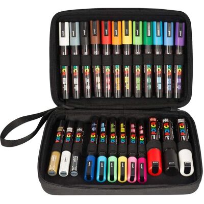 Uni-ball Uni POSCA Marker Pens - Multi-Coloured Art Supplies Uni-ball Uni POSCA Marker Pens - Multi-Coloured Art Supplies