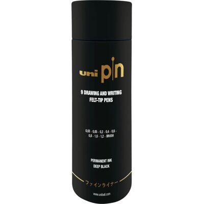Uni-Ball PIN-200 Wasserbasierte Marker - Schwarz Uni-Ball PIN-200 Wasserbasierte Marker - Schwarz