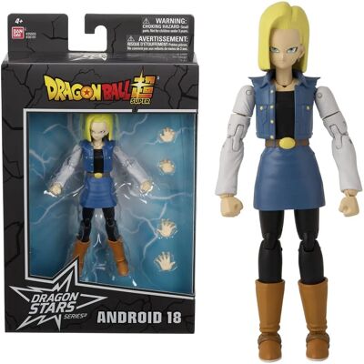 Figura de ação Android 18 Dragon Ball - Série 13 - 17cm Figura de ação Android 18 Dragon Ball - Série 13 - 17cm