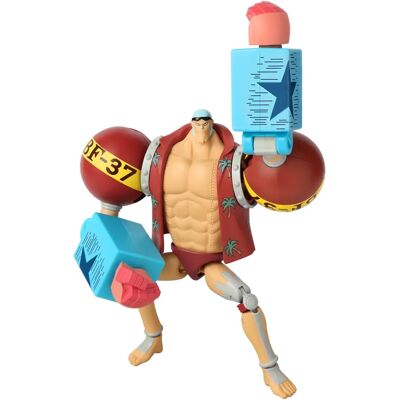 Bandai Anime Heroes Franky Actionfigur - 17cm - One Piece Bandai Anime Heroes Franky Actionfigur - 17cm - One Piece
