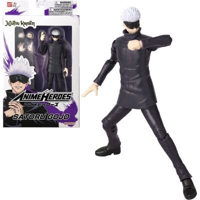Bandai Anime Heroes Satoru Gojo 17cm Multicolore - Figurine d'action - Publicité Bandai Anime Heroes Satoru Gojo 17cm Multicolore - Figurine d'action - Publicité