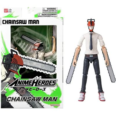 Bandai Anime Heroes - Chainsaw Man 17cm Bandai Anime Heroes - Chainsaw Man 17cm