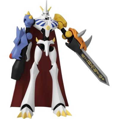 Figurine d'action Digimon Omegamon Bandai - Héros de l'anime 6,5 pouces - Publicité Figurine d'action Digimon Omegamon Bandai - Héros de l'anime 6,5 pouces - Publicité