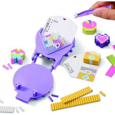 Bandai Pretty Pixels Hantverksset - Kreativa suddgummin för barn Bandai Pretty Pixels Hantverksset - Kreativa suddgummin för barn