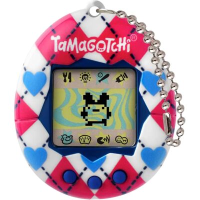 Bandai Tamagotchi Argyle Heart - Digital Haustier - Kunststoff Bandai Tamagotchi Argyle Heart - Digital Haustier - Kunststoff