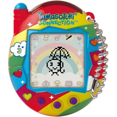 Bandai Tamagotchi Rainbow Sky - Retro Digital Pet for Ages 8+ Bandai Tamagotchi Rainbow Sky - Retro Digital Pet for Ages 8+