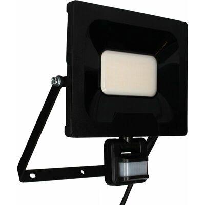 ARLUX LIGHTING NINO Proyector de pared - Detector de movimiento infrarrojo - Negro ARLUX LIGHTING NINO Proyector de pared - Detector de movimiento infrarrojo - Negro