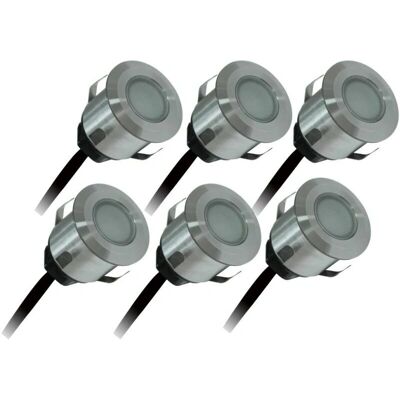 Arlux Lighting - 6 focos empotrables LED - Inox IP67 Arlux Lighting - 6 focos empotrables LED - Inox IP67