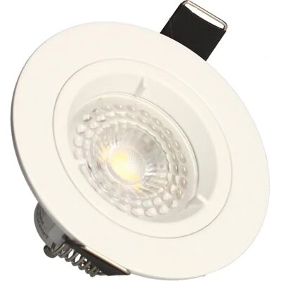 ARLUX GU10 5W Spots encastrés - Blanc Chaud Mat - Publicité ARLUX GU10 5W Spots encastrés - Blanc Chaud Mat - Publicité