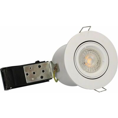 ARLUX LIGHTING - Projecteur encastré - Blanc - Orientable - GU10 5W RGB + Blanc - Publicité ARLUX LIGHTING - Projecteur encastré - Blanc - Orientable - GU10 5W RGB + Blanc - Publicité