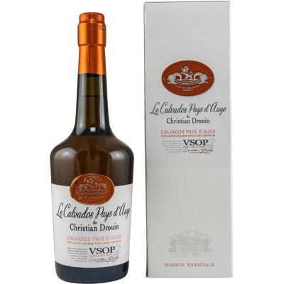 Christian Drouin Calvados VSOP 0,7l 40% - Publicité Christian Drouin Calvados VSOP 0,7l 40% - Publicité