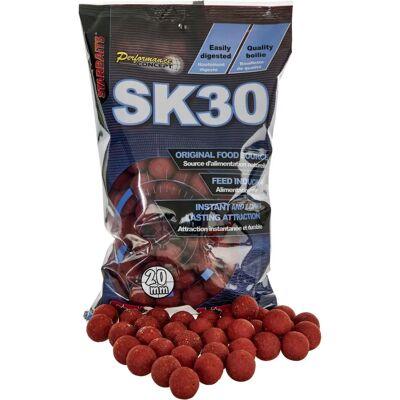 Starbaits SK30 Bouillettes - 800g, 20mm - Appât pour carpes - Publicité Starbaits SK30 Bouillettes - 800g, 20mm - Appât pour carpes - Publicité