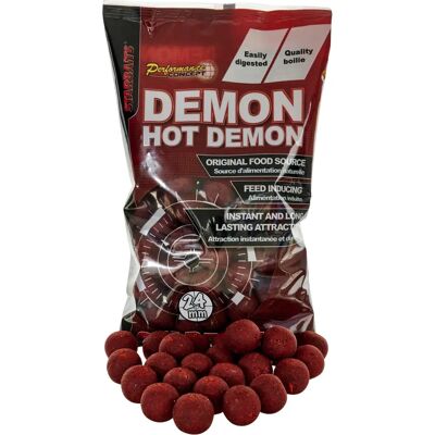 Starbaits Hot Demon Boilies - 800g, 24mm - Appât pour carpes - Publicité Starbaits Hot Demon Boilies - 800g, 24mm - Appât pour carpes - Publicité