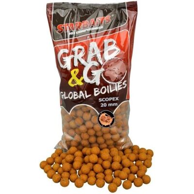 Starbaits Scopex 20mm Kaprové boilies - Vysoce kvalitní, celoroční použití Starbaits Scopex 20mm Kaprové boilies - Vysoce kvalitní, celoroční použití
