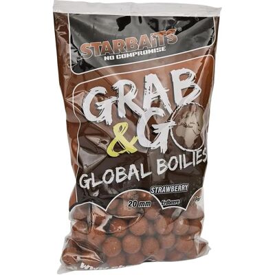 Starbaits Boilie Grab & Go Global Erdbeer-Marmelade 20mm - Angelköder Starbaits Boilie Grab & Go Global Erdbeer-Marmelade 20mm - Angelköder