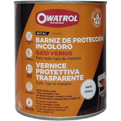 Owatrol Incoloro Protective Varnish - Metal - 2.5L - Protects & UV Owatrol Incoloro Protective Varnish - Metal - 2.5L - Protects & UV