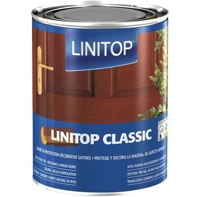 Linitop Holzschutzlasur - Klar - 1L Linitop Holzschutzlasur - Klar - 1L