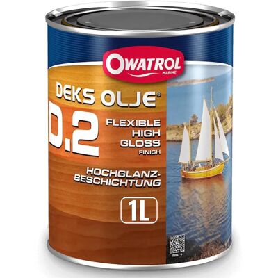 Owatrol Incoloro Marine Glossy Flexible Varnish - Marine varnish Owatrol Incoloro Marine Glossy Flexible Varnish - Marine varnish
