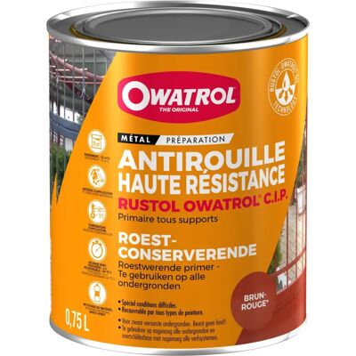 Owatrol RUSTOL C.I.P. Anti-Corrosion Primer - Brown-Red - Product Type Owatrol RUSTOL C.I.P. Anti-Corrosion Primer - Brown-Red - Product Type