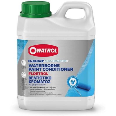 Owatrol Floetrol 1L Additif pour Peinture à Base d'Eau - Additif de Peinture - Publicité Owatrol Floetrol 1L Additif pour Peinture à Base d'Eau - Additif de Peinture - Publicité