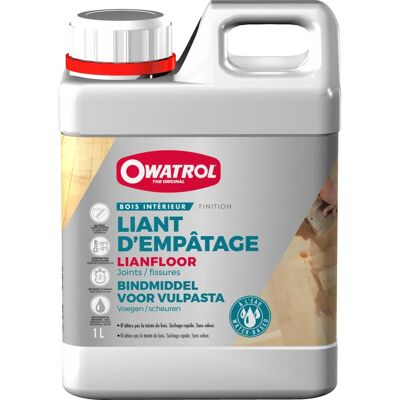 OWATROL - LIANFLOOR - Bois - 1 L - Mastic bois - Publicité OWATROL - LIANFLOOR - Bois - 1 L - Mastic bois - Publicité