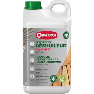 Durieu Owatrol Nettoyant et Dégraissant Extérieur pour Bois - Enlève Huiles de Teck Enneigies - Publicité Durieu Owatrol Nettoyant et Dégraissant Extérieur pour Bois - Enlève Huiles de Teck Enneigies - Publicité