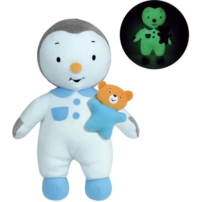 Jemini T'choupi Peluche - 25cm - Lumine dans le noir - Publicité Jemini T'choupi Peluche - 25cm - Lumine dans le noir - Publicité