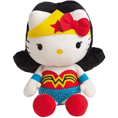 Jemini Peluche Hello Kitty Wonder Woman 40cm - Peluche Jemini Peluche Hello Kitty Wonder Woman 40cm - Peluche