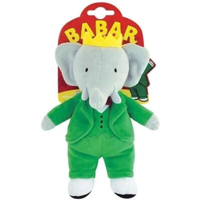 Jemini Babar Mjukisdjur - 20cm Baby Docka - Baby Docka Jemini Babar Mjukisdjur - 20cm Baby Docka - Baby Docka