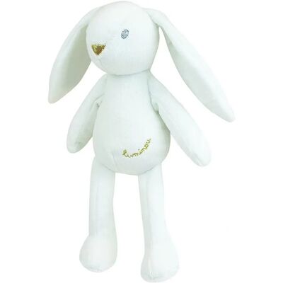 Lapin en Peluche Blanc Jemini - Jouet en Plush - Publicité Lapin en Peluche Blanc Jemini - Jouet en Plush - Publicité