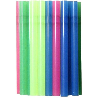 MAXICRAFT 20 bâtons de colle - Fluorescents, 8mm - Publicité MAXICRAFT 20 bâtons de colle - Fluorescents, 8mm - Publicité