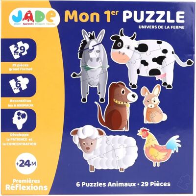 Mgm - Cardboard-Pussel - 31 Teile - Puzzle Mgm - Cardboard-Pussel - 31 Teile - Puzzle