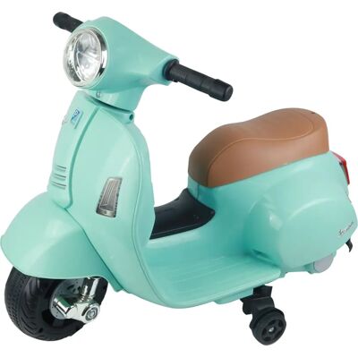 Vespa GTS Électrique Voiture - Licence officielle - Vert d'eau Vespa GTS Électrique Voiture - Licence officielle - Vert d'eau