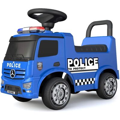 Mercedes - Antos Police Trottteur - Bleu - Voiture jouet Mercedes - Antos Police Trottteur - Bleu - Voiture jouet