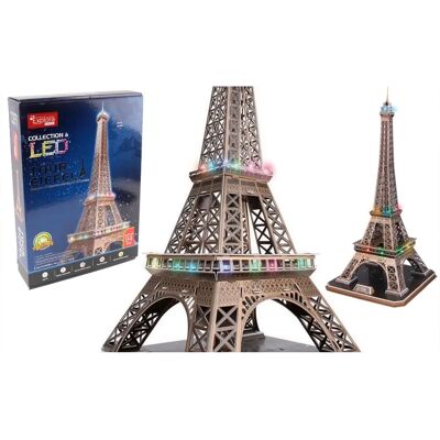 Puzzle 3D Tour Eiffel EXPLORA - 84 pièces - À partir de 8 ans - Publicité Puzzle 3D Tour Eiffel EXPLORA - 84 pièces - À partir de 8 ans - Publicité