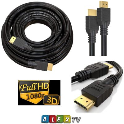 Optima - 15M Premium HDMI Cable V1.4 ARC - HDMI Cable Optima - 15M Premium HDMI Cable V1.4 ARC - HDMI Cable