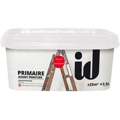 ID 2,5L Primer opacizzante bianco - Fondo pittura ID 2,5L Primer opacizzante bianco - Fondo pittura