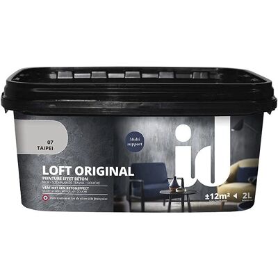 Peinture effet béton LOFT ORIGINAL - Murs intérieurs - Publicité Peinture effet béton LOFT ORIGINAL - Murs intérieurs - Publicité