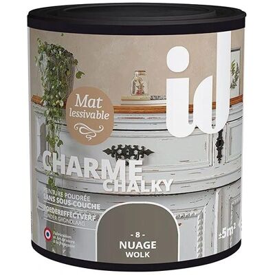 ID PARIS Peinture décorative mate Nuage - 500ml - Publicité ID PARIS Peinture décorative mate Nuage - 500ml - Publicité