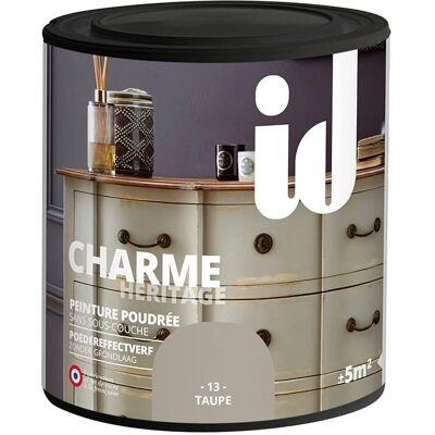 ID PARIS Peinture décorative Taupe - Produit - Publicité ID PARIS Peinture décorative Taupe - Produit - Publicité