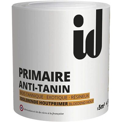 Primaire Bois Blanc ID Paris - Bloque tannins - 500ml - Publicité Primaire Bois Blanc ID Paris - Bloque tannins - 500ml - Publicité