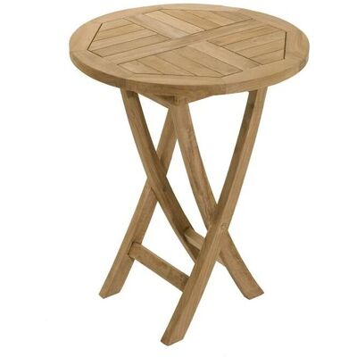 Macabane Opvouwbare Teak Tuin Tafel 60x60cm - Tuin Tafel Macabane Opvouwbare Teak Tuin Tafel 60x60cm - Tuin Tafel